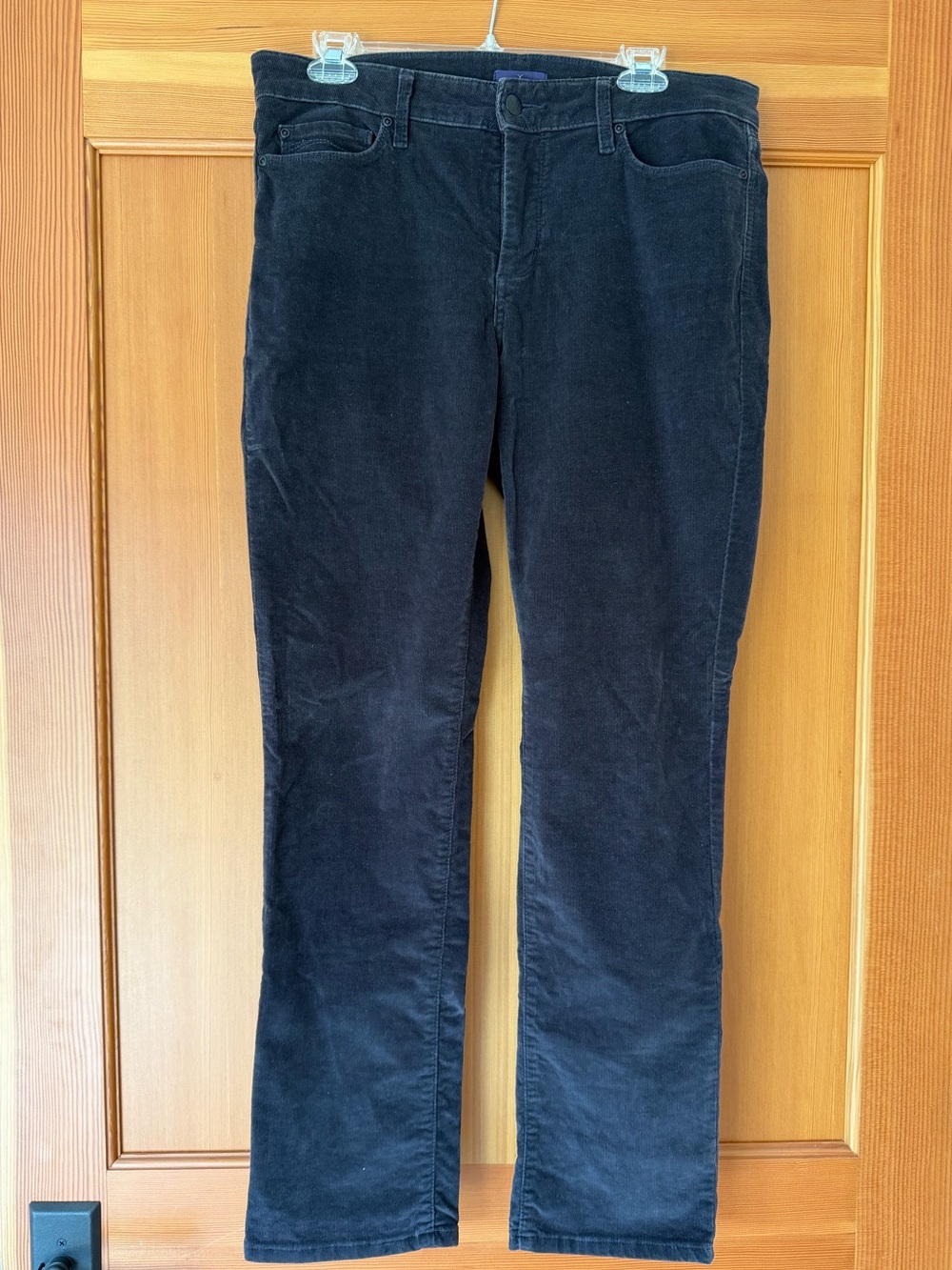 NYDJ Women's Grey Corduroy Jeans - Skinny Fit size 8